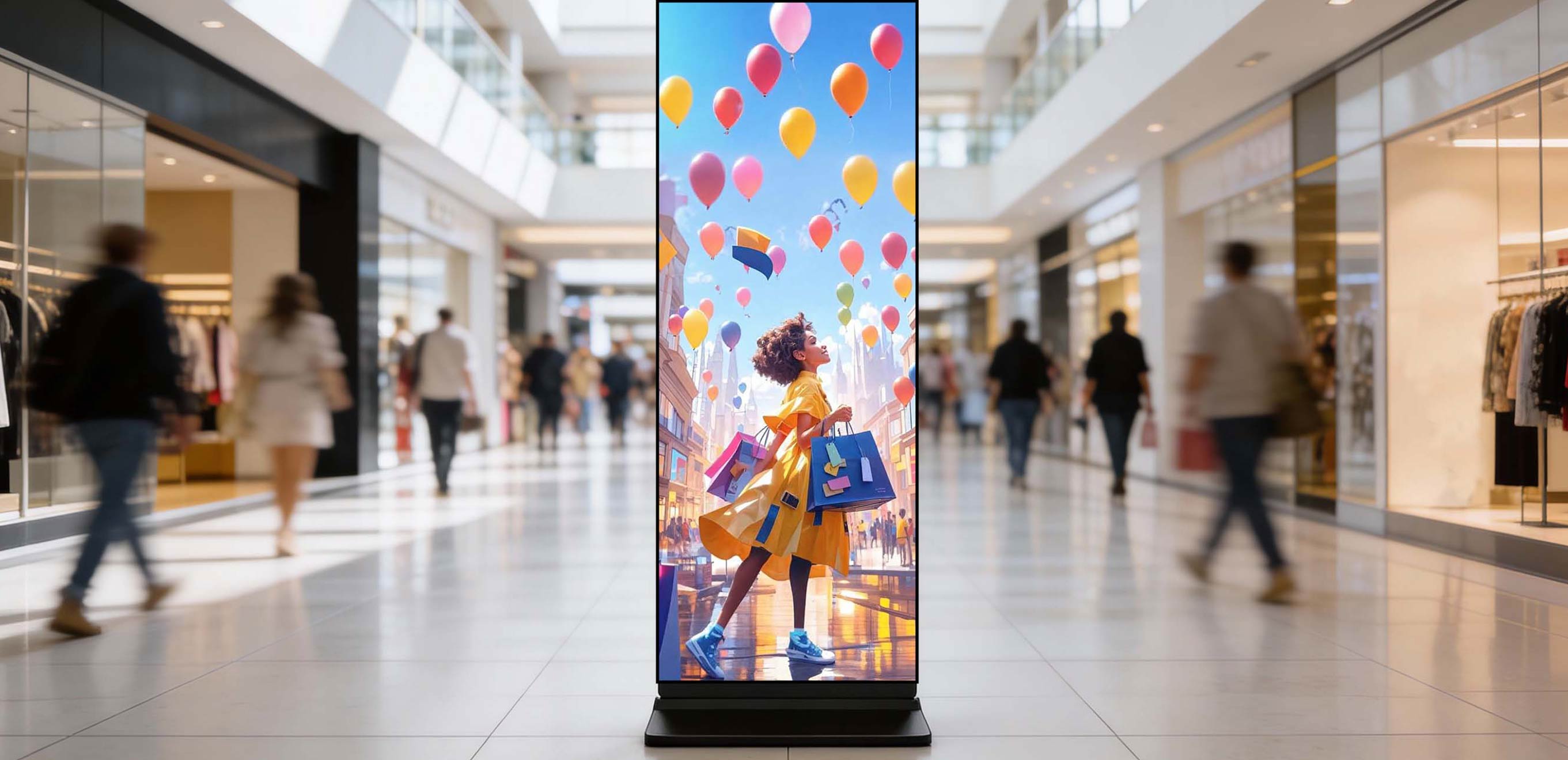 led poster/ standee
